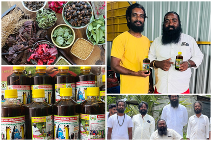KARNATAKA ADIVASI HAKKI PIKKI NEELAMBARI  HAIR OIL